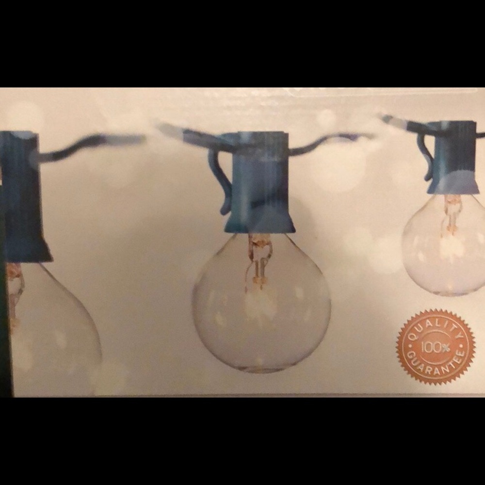 Indoor / Outdoor Globe String Lights NEW